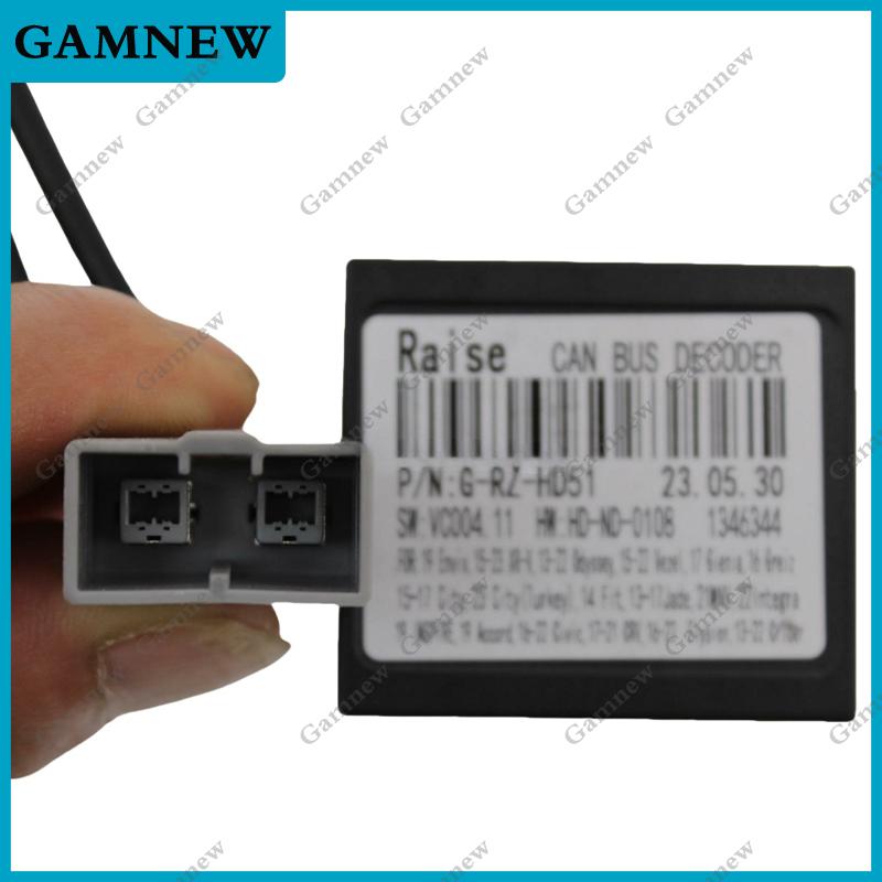 Car Audio 16pin Wiring Harness with Canbus Box For Honda Odyssey 2022 Low End CD Stereo Aftermarket Installation Wire Adapter