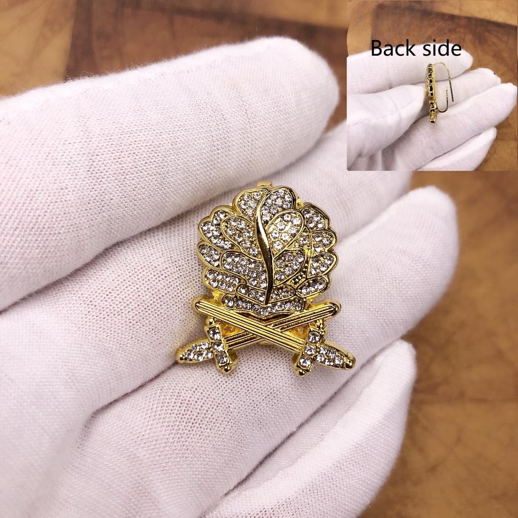 Prussia, Diamond, Oak Leaf Badge, Knight, Iron Cross Medal, Accessories, Foreign Commemorative Medals, Brooch Accessories