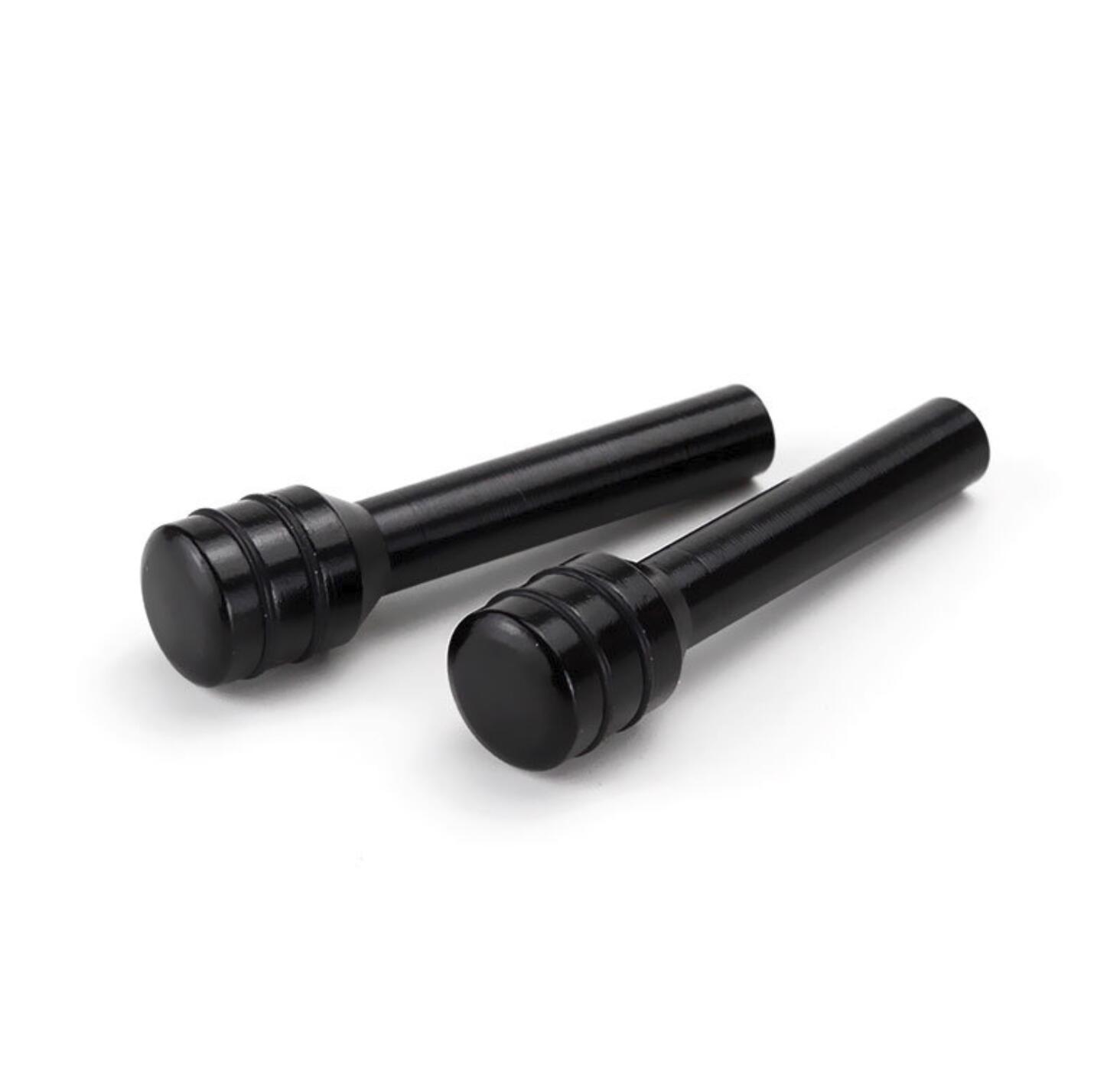 

2 шт. Ручка блокировки двери автомобиля, Алюминиевый сплав Внутренний штифт блокировки двери, 1,9 X0,4 Кнопка ручки блокировки двери, Автомобильные аксессуары для интерьера, Совместимый Black