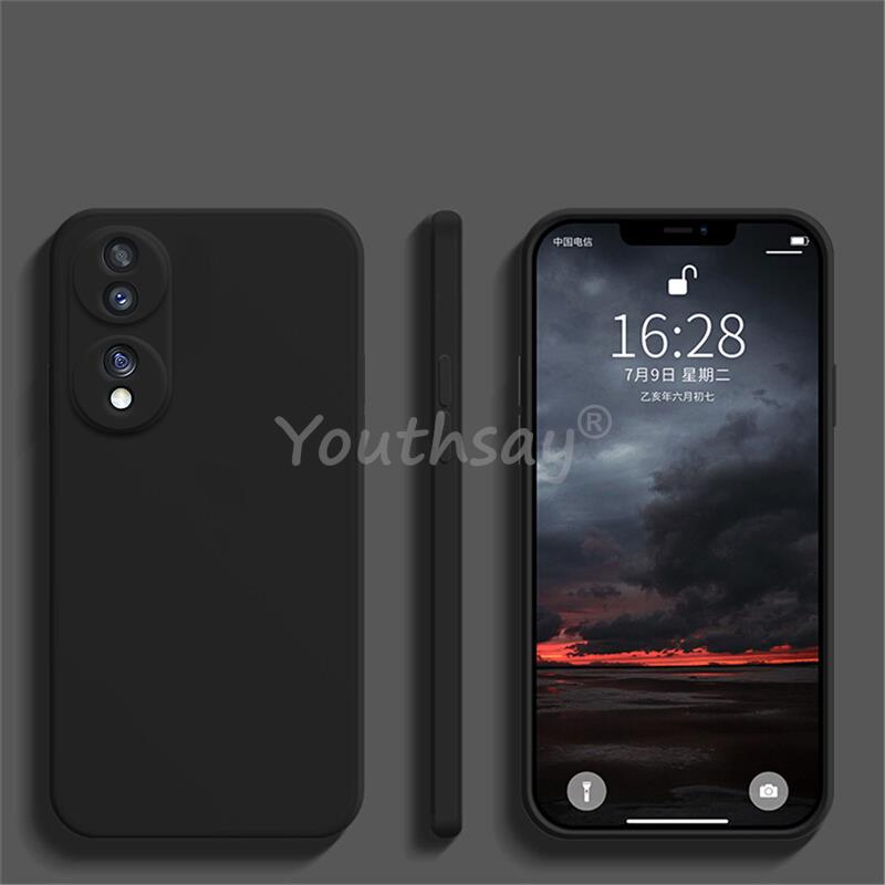 Für Honor 90 Hülle Für Honor 90 70 Lite 50 Pro Hülle Silikon Plain Soft TPU Protector Gummi Telefonabdeckung Honor 90 Hülle