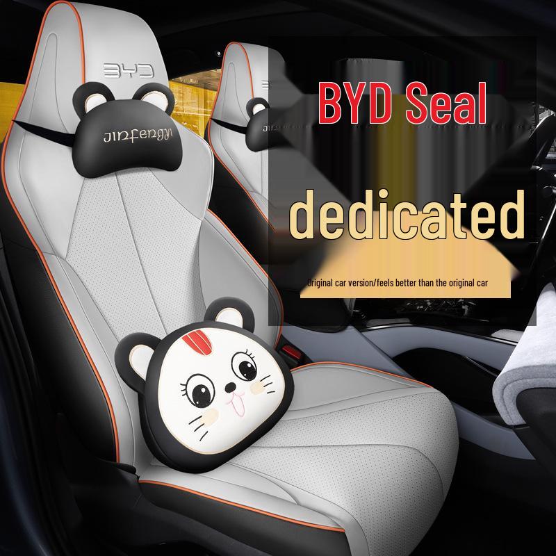 BYD Dolphin All-Season Universal Leather Car Seat Cover Set