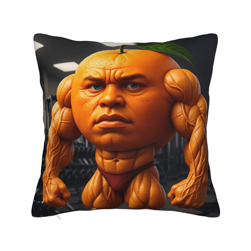Pillow Case Italian Brainrot Meme Print Pillow Cover For Office Car Home Decor Retro Trendy Pillowcases