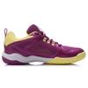 Li Ning Wave Durable Non-Slip Badminton Shoes Women Shoes Wild-Grape-Purple AYTR018-2