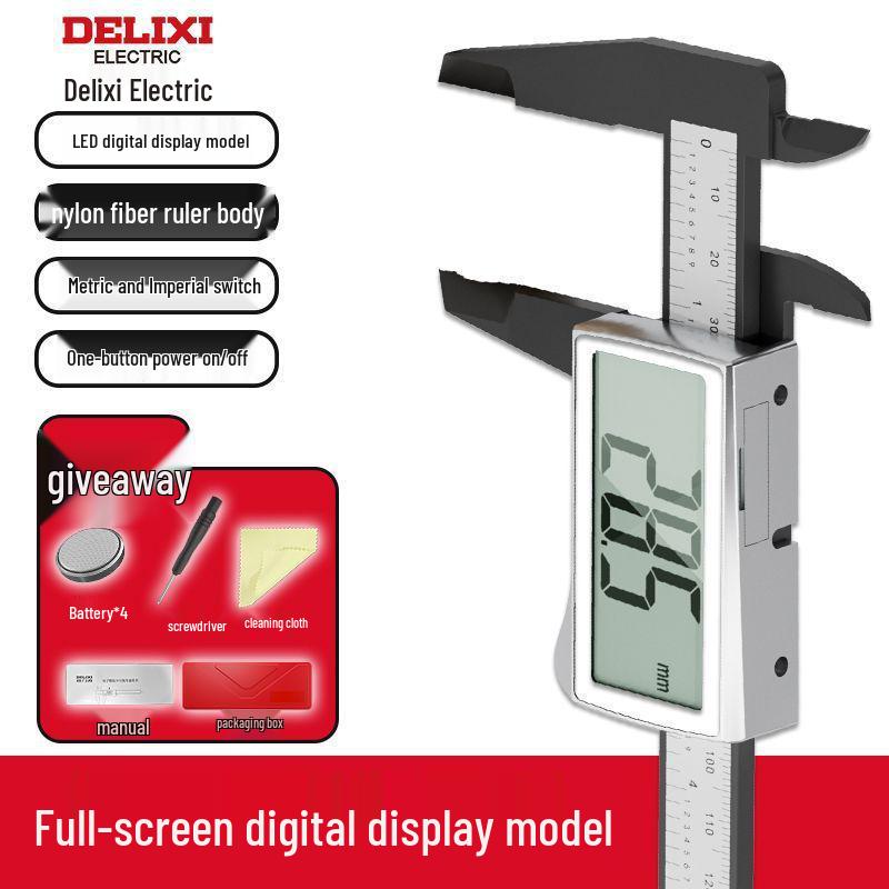 High Precision Digital Vernier Caliper Bracelet, Edge Depth Gauge, Small Electronic Jewelry Caliper