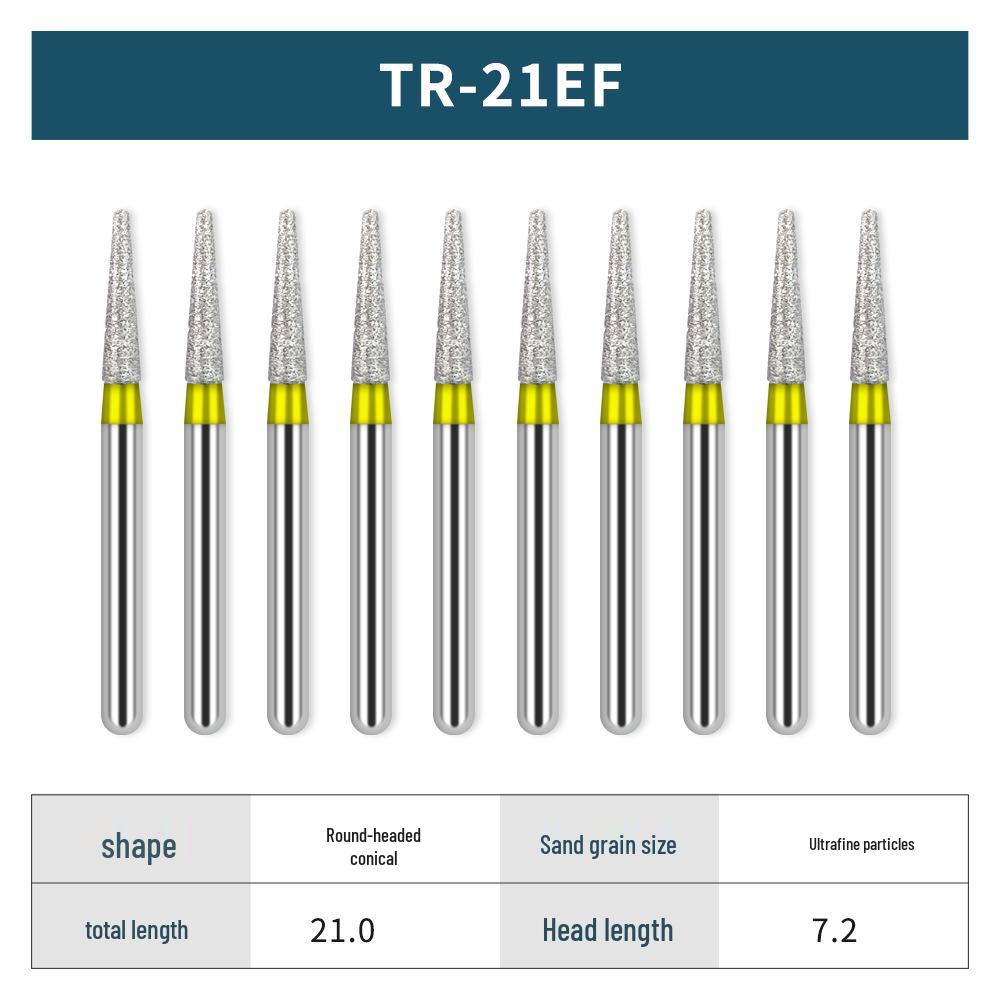 High-Speed Diamond Dental Burs for Polishing, Grinding, and Oral Care