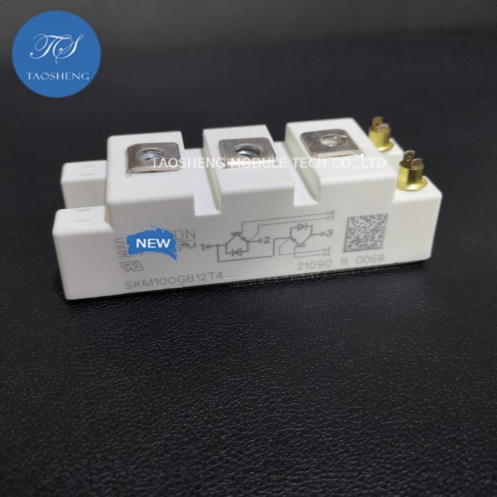 1PCS New SKM100GB12T4 SKM100GB12V SKM100GB123D/124D/128D IGBT Module