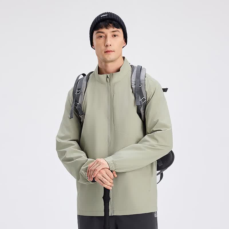 Men's COVER GAL Stand Collar Outdoor Travel Jacket