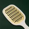 Food Grater Multi Purpose Stainless Steel Vegetable Shredder for Potato Carrot Home Kitchen White Handle