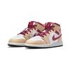 Jordan 1 Mid Light Curry Cardinal PS 640734-201