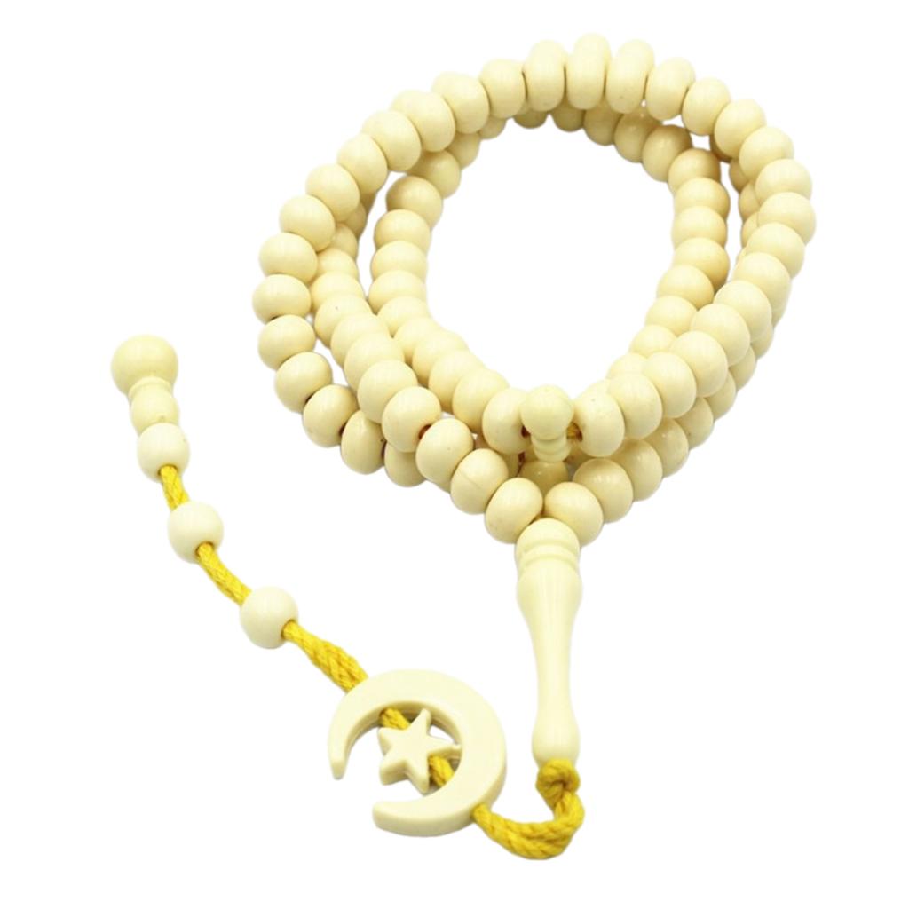 99-Prayer Tasbih Beads 8mm Rosary Beads Tasbih Prayer Beads Wrap Bracelets Necklace Eid Prayer Beads for Men Women