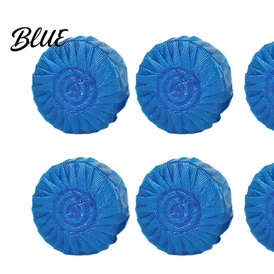 Blauer Toilettenreiniger-Tank für automatische Reiniger-Schüsseltabletten 20 Stück Tabletten zum Einwerfen Badezimmer-Sanitäranlagen Verhindert Flecken & Desodoriert Einfache Anwendung