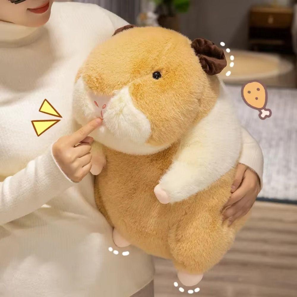 Soft Guinea Pig Stuffed Animal Toys PP Cotton Simulation Animal Toy Doll Children Girl