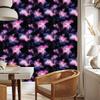 Watercolor Galaxy Wallpaper Black, Indigo and Violet 50x1000