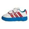 Marvel x adidas Grand Court I Spider-Man - White Baby Sneakers Cloud-White Pure-Ruby Bright-Blue JQ8072
