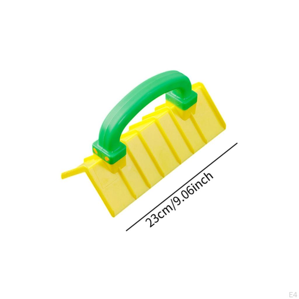 Concrete Edger for Drywall Corners, Professional Corner Trowel with Grip Handle