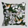 New Green Plant Tiger Pillowcase American Geometric Peach Leather Velvet Printed Home Pillow Sofa Bedside Cushion Cover