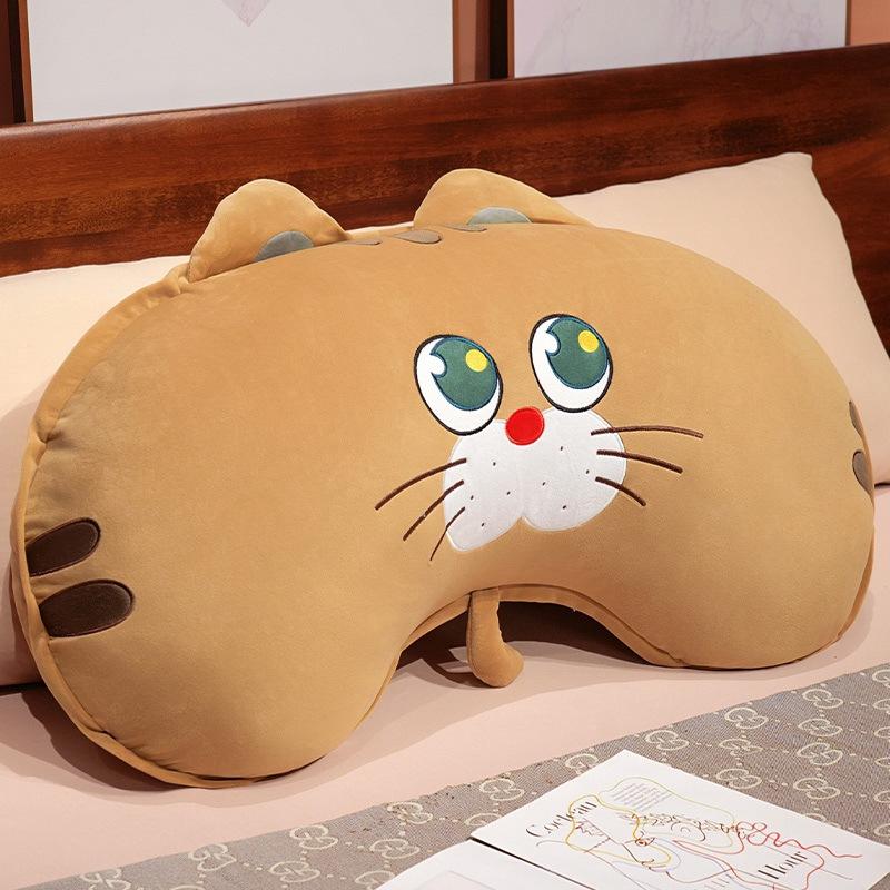 Cartoon Animal Rabbit Cat Bedside Cushion Pillow Bedroom Throw Pillow Girl Sleeping Bed Pillow Birthday Gift