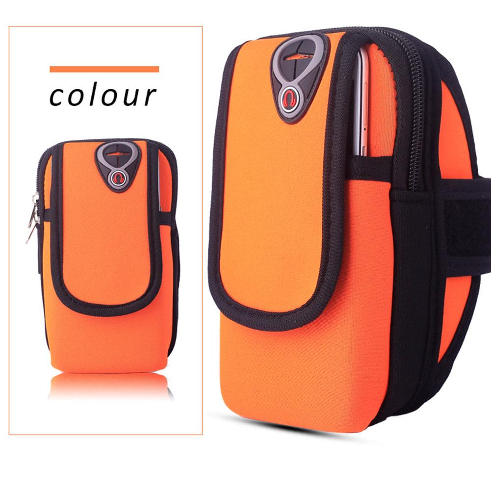 Outdoor Sports Arm Bag Phone Holder Portable Armband Bag Wrist Pockets