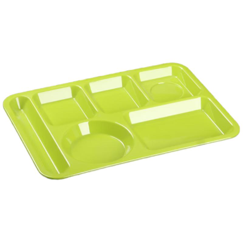 

Commercial Melamine 6-Compartment Divided Tray