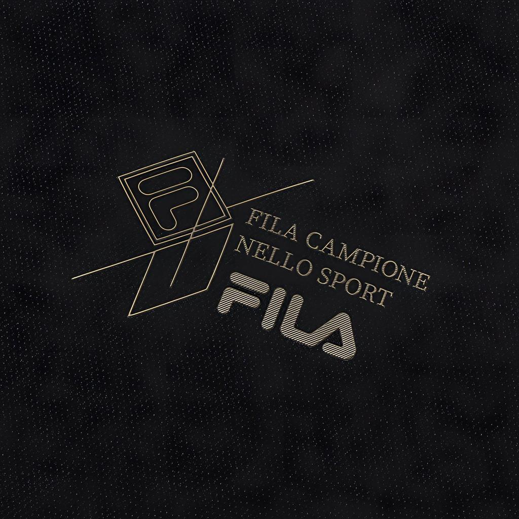 FILA Heritage Series Round Neck Knitted Short Sleeve T-Shirt Men Tops Black F11M528118F-BK