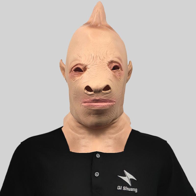 Goblin Spooky Green Mask For Costume Parties Featuring Eerie Design And Diy Features