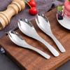HANYANG Stainless Steel Thickened Spoon Soup Spoon Children's Long-handled Rice Spoon Tableware