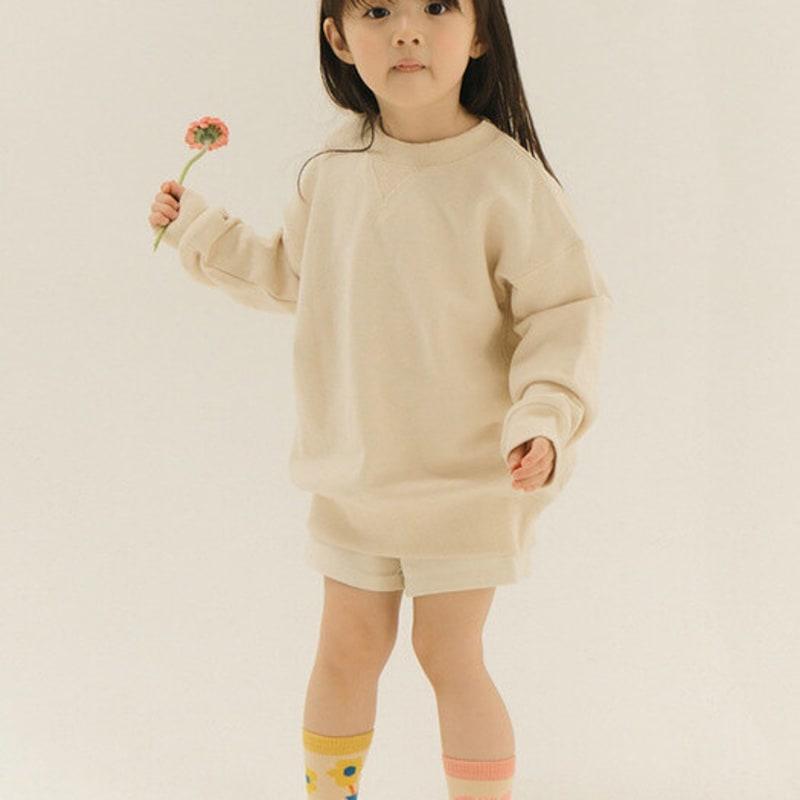 PINZLE [PINZLE X IHM] Family Socks - House Plant (Ivory)