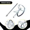 Concrete Mixing Rod for Hand Drill Easy Clean Heavy Duty Putty Rustproof Paint Mixer Bit
