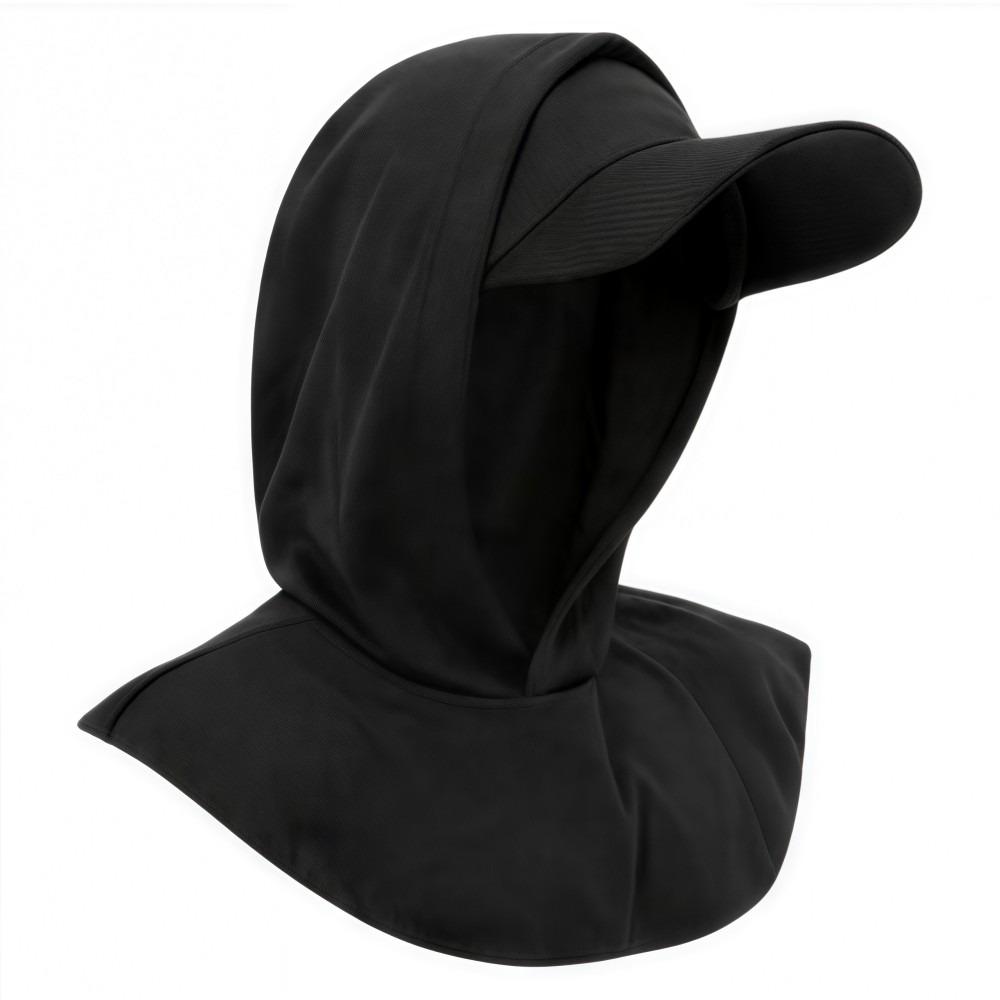 Integrated Neck-protecting Sun Hat Wide Brim Summer Turban Hat  Outdoor, Cycling