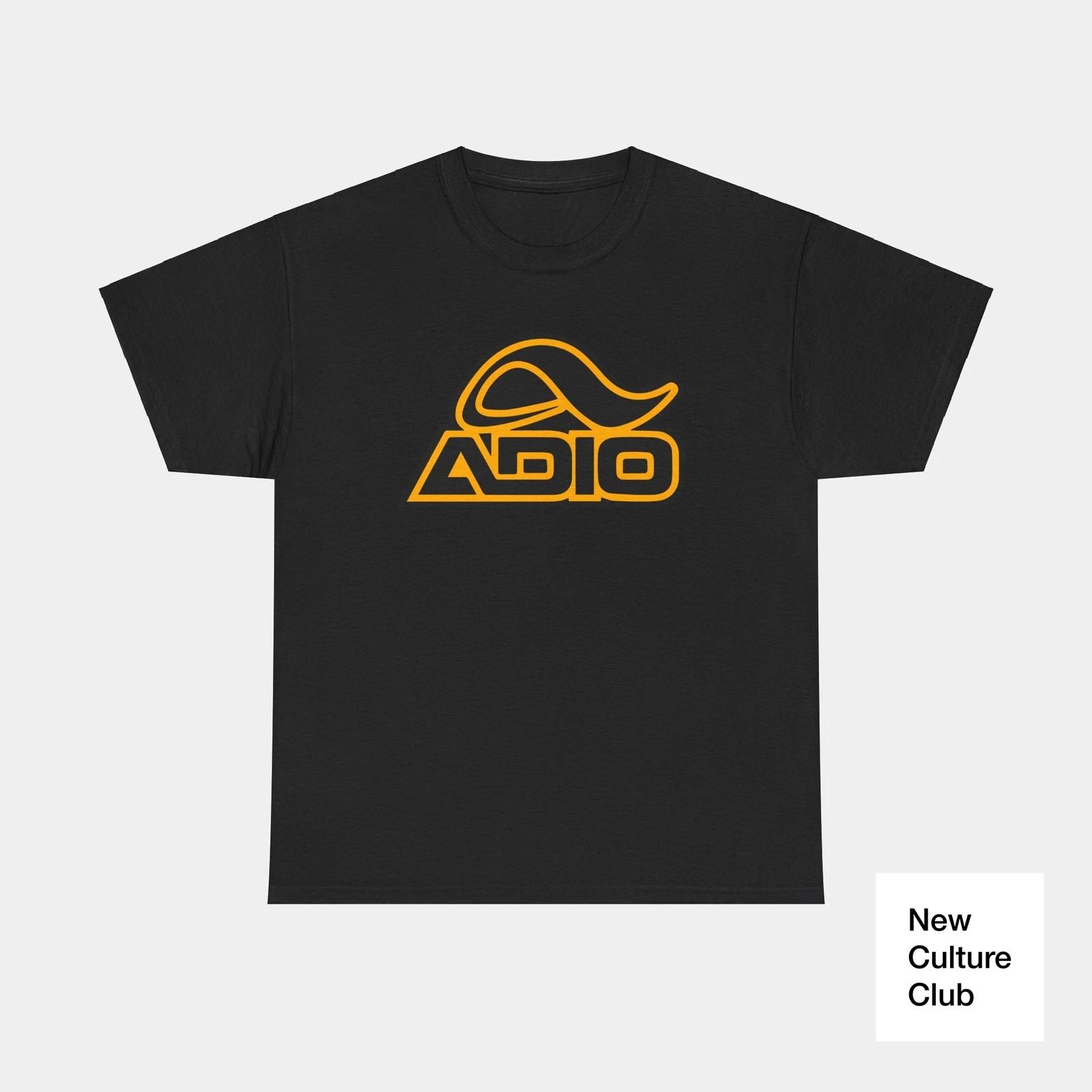 Adio Footwear Gold Skate Skateboarding 90s Retro Vintage Design T Shirt Tee 2XL