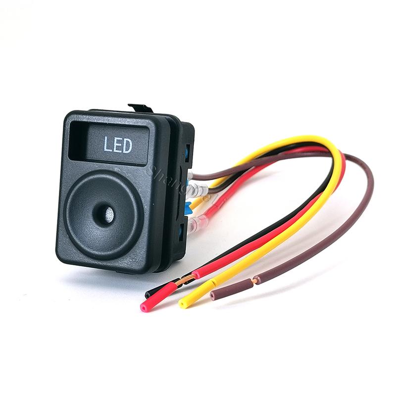 1PC Modified LED Fog Light Power On Off Spotlight Switch Button Suitable for Ford Transit