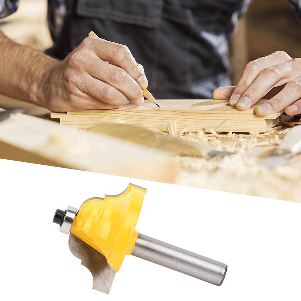 8mm Schaft Doppel-Rundstab-Hohlkehlfräser Holzbearbeitung Fräser