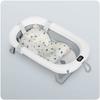 Folding Bathtub For Children, Infants With Thermometer And Insert Ricokids Rk-287 White And Gray