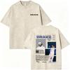Washed Vintage Rapper Drake Merch 2026 Tshirt Men Women Hip Hop Fashion Pop Music T Shirt Male Summer Cotton Tshirts Fan Gifts