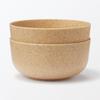 MUJI Bowls Made from Palm Set of 76014195 Microwave-Safe Offcuts, 2,