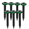 Outdoor Solar Ultrasonic Rodent Repellent: Waterproof Square Ground Insert for Courtyards