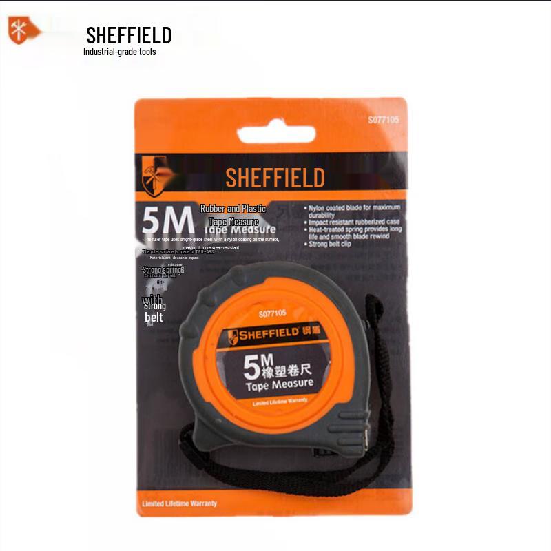 SHEFFIELD Nylon Coated Tape Measure