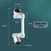 2pcs Faucet Extender, ABS Robotic Arm,Single Mode,1080° Rotating