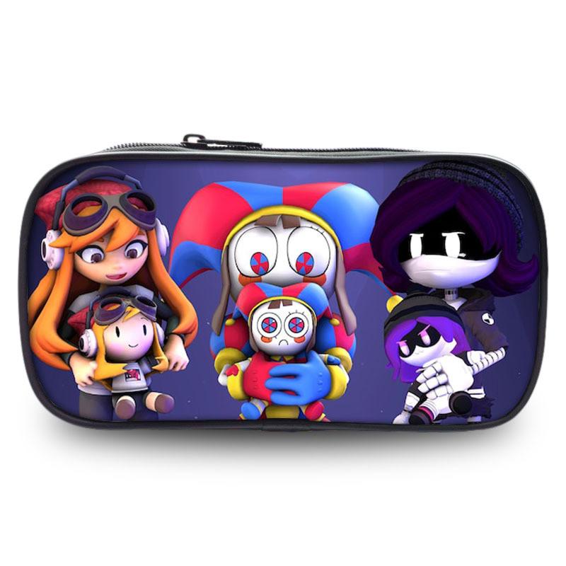 Oxford Fabric Murder Drones Uzi Plush Pencil Case For Anime Fans**