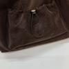 Slouchy Shoulder Bag with Front Pouch Large Capacity Everyday Fashion Tote Bag