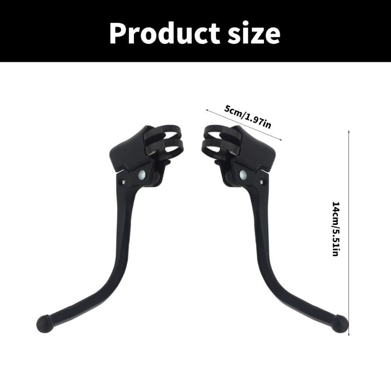 Mountain Bike Bent Claw Brake Lever Universals Bicycles Brake Lever Road Bike Fixed Handle Brake Easy to Install