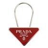 Keychain 1PS395 FUOCO [Prada] [Prada] [Outlet] ACCIAIO+SMALTO (Red) [Item]