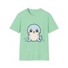 Unisex Softstyle Cute Baby Seal T-Shirt | Ocean | Kawaii Animal