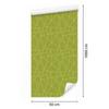 Wallpaper Geometric Pattern Yellow, Yellow Center 50x1000