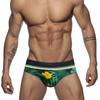 UXH Brand Men Swim Briefs Low Waist Tight Fit Sexy Swimwear Beach Wear Tanning Surfing