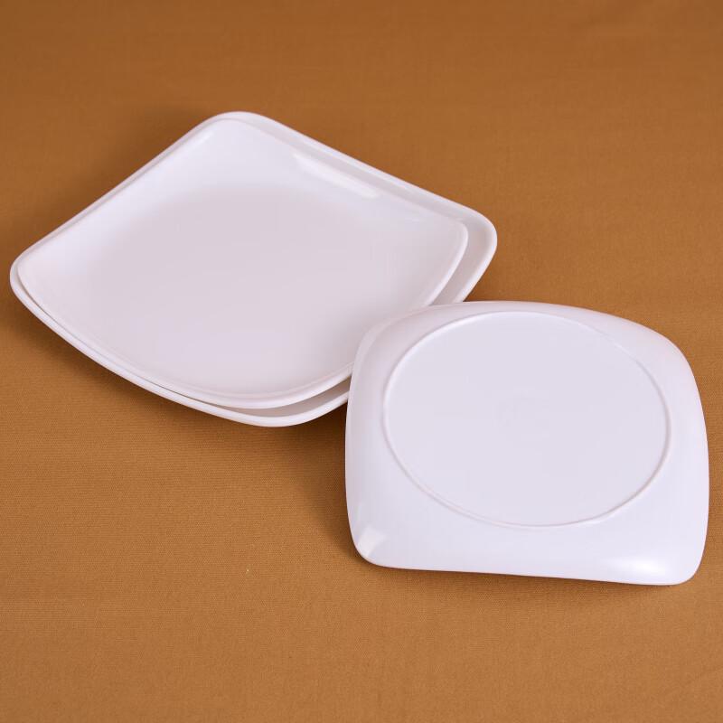 Gu Rou 8.6-inch A5 Melamine Square Serving Plate
