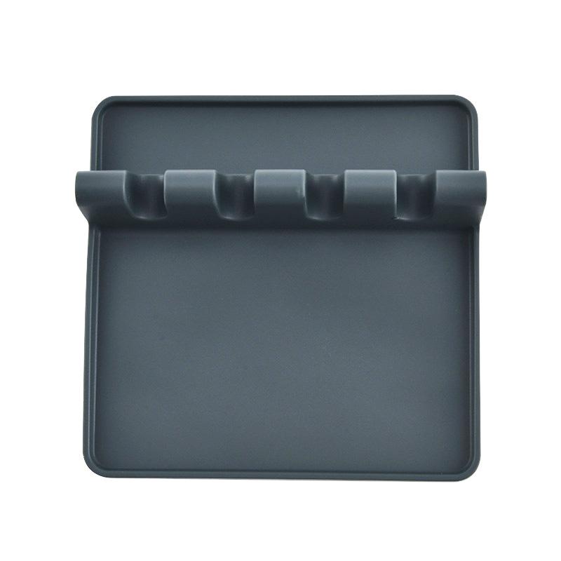 Silikon Küchenutensilien Ablage, Küchenspatel, Suppenlöffel, Silikon Löffelablage, Haushalt Dick Isolierte Silikon Löffelunterlage