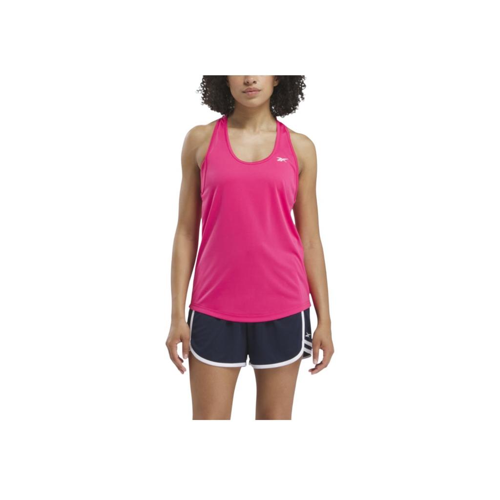 Reebok Slim Fit Breathable Comfortable Sports Training Simple Tank Top Women tops Magenta 100205301
