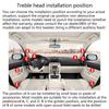 1Pair 120w Car Tweeter Speakers Car  System Super Loud Tweeter Speaker