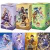 Echtes Genshin Impact Karte Sieben Heilige Beschwörungskampf Wettbewerbsfähige Karten Booster-Pack Cosplay Spiel Sammelkarten Spielzeug Geschenk